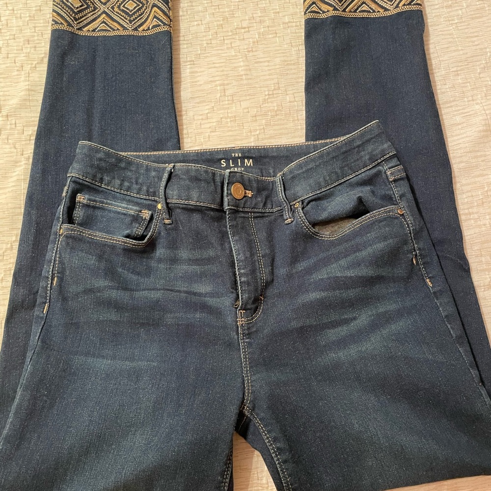 COPY - White House Black Market The Slim Crop Jeans